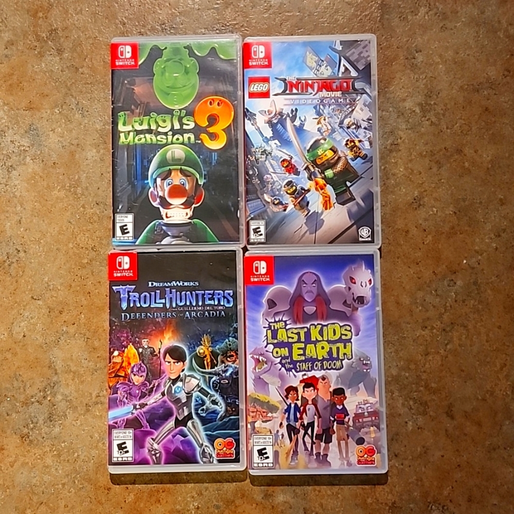 Nintendo switch games - Bundle of 4